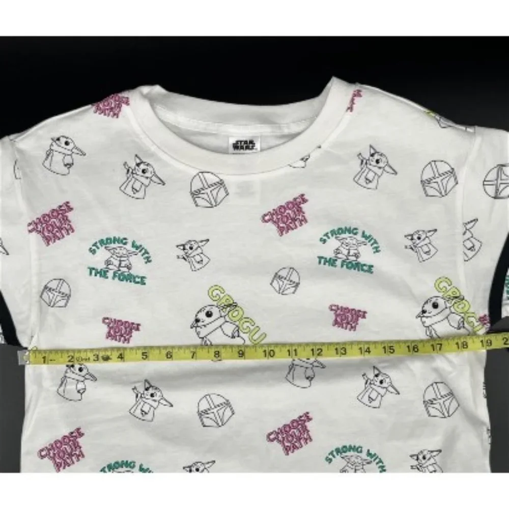 Disney Grogu Baby Yoda T-Shirt for Kids Star Wars The Mandalorian XL (14)